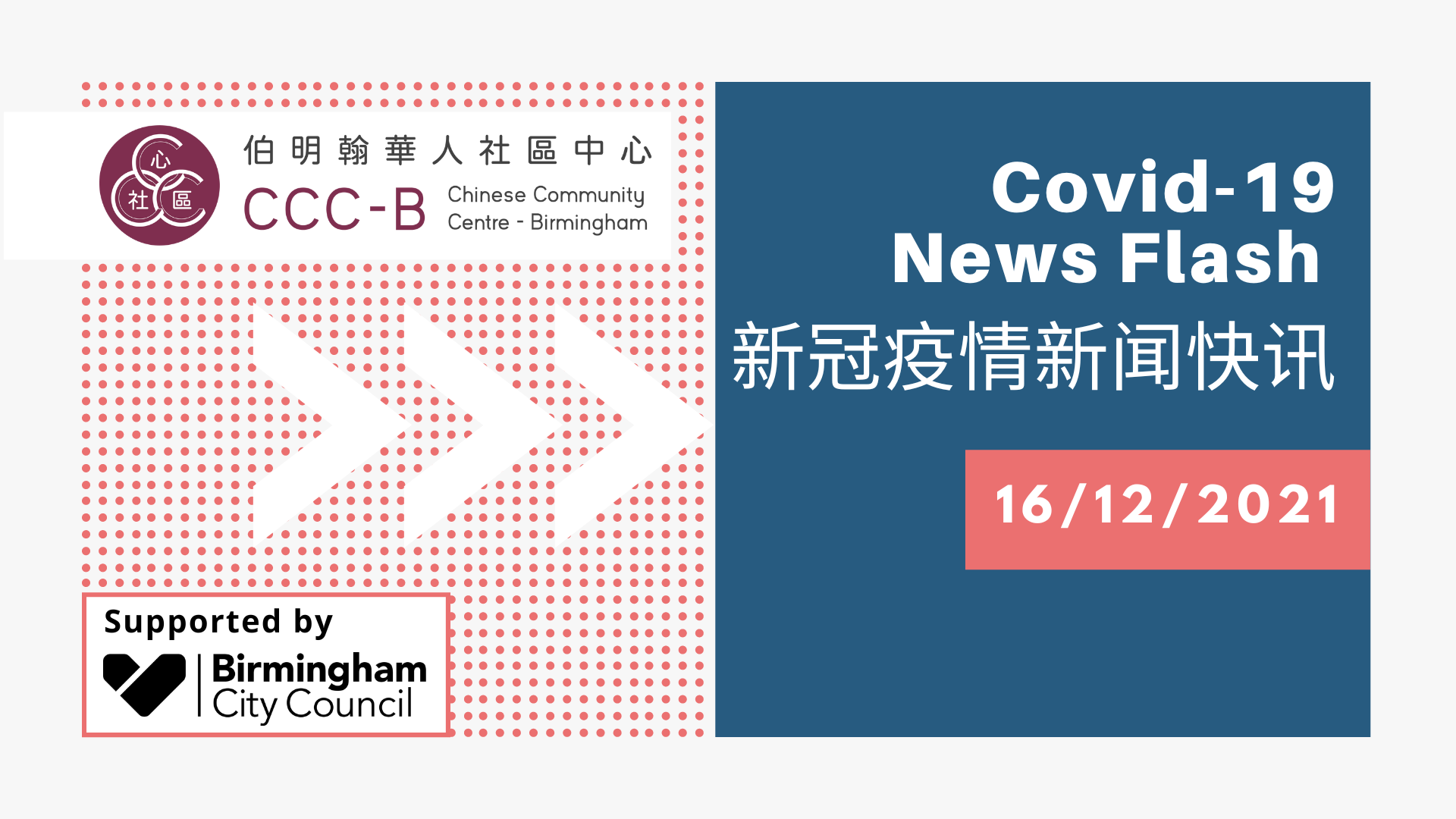 Covid-19 News Flash 新冠疫情新闻快讯16.12.2021