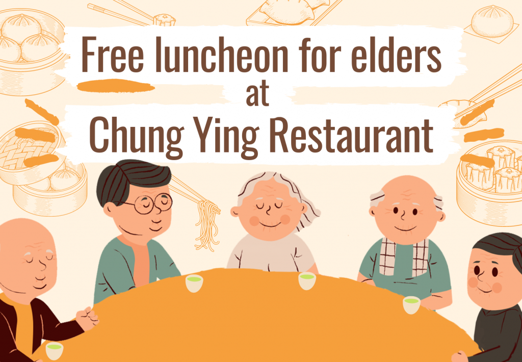 Free luncheon for elders at Chung Ying Restaurant